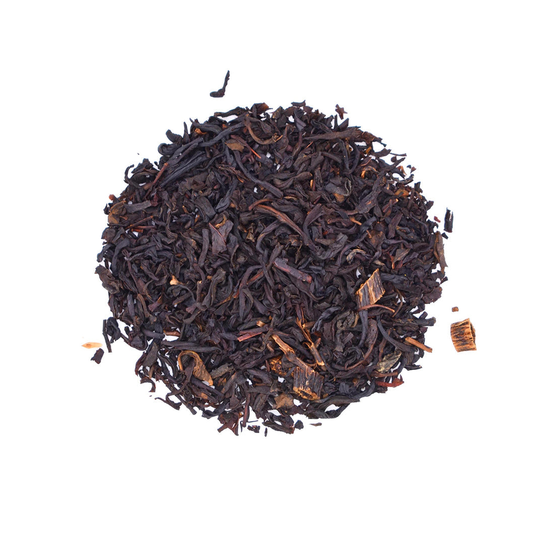 Schwarztee mit echten Vanillestücken