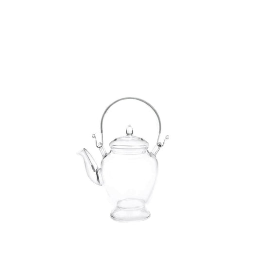 Glaskanne für Blumentee