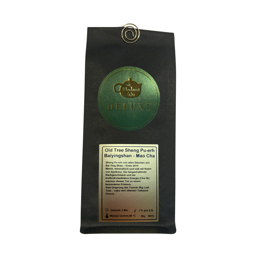 Old Tree Sheng Pu-erh  Baiyingshan -Mao Cha