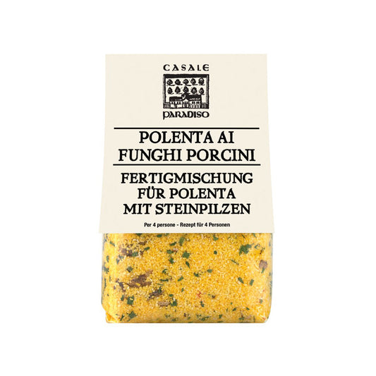 Polenta ai funghi porcini