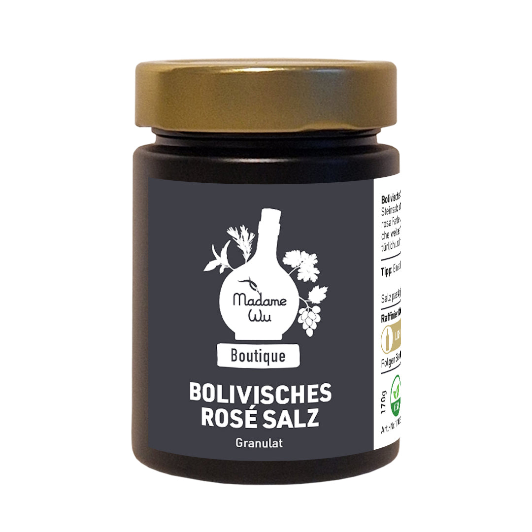 Bolivisches Rosé Salz Granulat